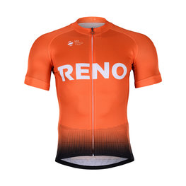 BONAVELO Cyklistický dres s krátkym rukávom - CCC RENO 2019 KIDS - oranžová