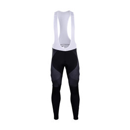 BONAVELO Cyklistické nohavice dlhé s trakmi - CCC 2019 WINTER - čierna