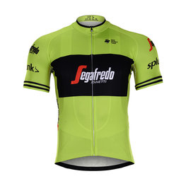 BONAVELO Cyklistický dres s krátkym rukávom - TREK 2019 - žltá