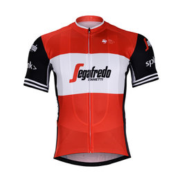 BONAVELO Cyklistický dres s krátkym rukávom - TREK 2019 - červená