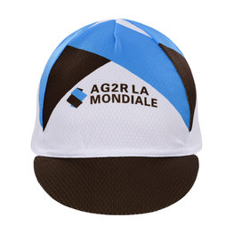 Cyklistická čiapka - AG2R 2020 - biela/hnedá/modrá