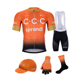 BONAVELO Cyklistický mega set - CCC 2020 - oranžová/čierna