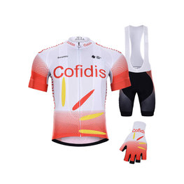 BONAVELO Cyklistický mega set - COFIDIS 2020 - biela/červená