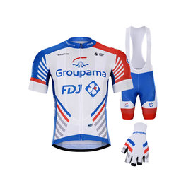 BONAVELO Cyklistický mega set - GROUPAMA FDJ 2020 - modrá/biela