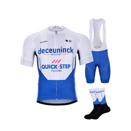 BONAVELO Cyklistický mega set - QUICKSTEP 2020 - modrá/biela
