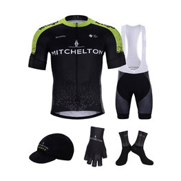 BONAVELO Cyklistický mega set - SCOTT 2020 - čierna/zelená