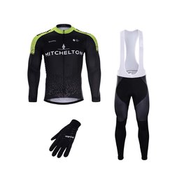 BONAVELO Cyklistický mega set - SCOTT 2020 WNT - zelená/čierna