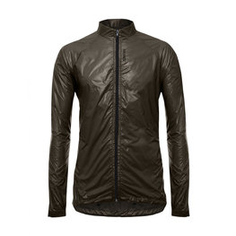 SANTINI Cyklistická vetruodolná bunda - MARZO - zelená