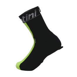 SANTINI Cyklistické návleky na tretry - PIXEL - žltá/čierna