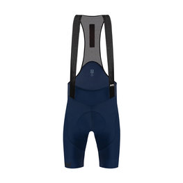 SANTINI Cyklistické nohavice krátke s trakmi - TONO PURO - modrá