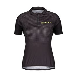 SCOTT Cyklistický dres s krátkym rukávom - ENDURANCE 30 LADY - čierna