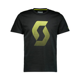 SCOTT Cyklistické tričko s krátkym rukávom - ICON FACTORY TEAM - žltá/čierna