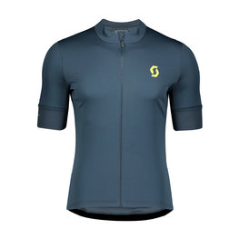 SCOTT Cyklistický dres s krátkym rukávom - ENDURANCE 10 - modrá
