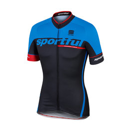 SPORTFUL Cyklistický dres s krátkym rukávom - SC TEAM - modrá/čierna
