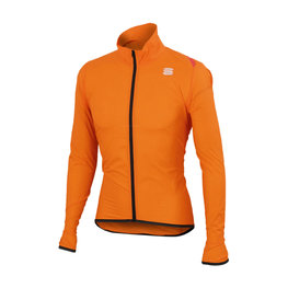 SPORTFUL Cyklistická vetruodolná bunda - HOT PACK 6 - oranžová