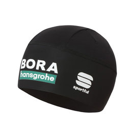 SPORTFUL Cyklistická čiapka - BORA HANSGROHE 2020 - čierna/zelená