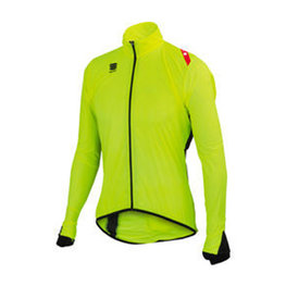SPORTFUL Cyklistická vetruodolná bunda - HOT PACK 5 - žltá