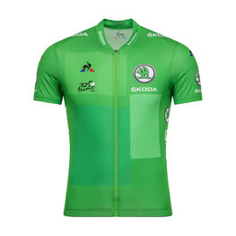 Cyklistický dres s krátkym rukávom - TOUR DE FRANCE 2019 - zelená
