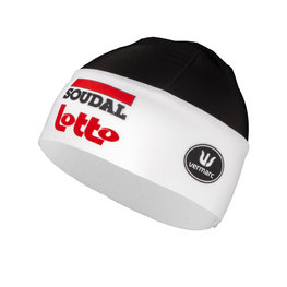 Cyklistická čiapka - LOTTO SOUDAL 2020 - čierna/biela