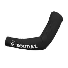 Cyklistické návleky na ruky - LOTTO SOUDAL - čierna