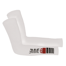 Cyklistické návleky na ruky - SEAMLESS - biela