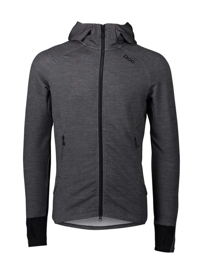 MERINO ZIP HOOD